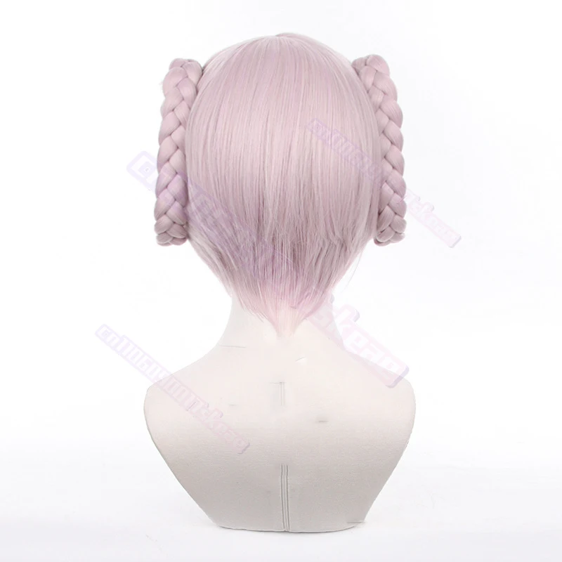 Anime Call of the Night Nazuna Nanakusa ‌   Peruka do Cosplay Różowy Warkocz Yofukashi no Uta Odporna na Ciepło Syntetyczna Peruka Halloween