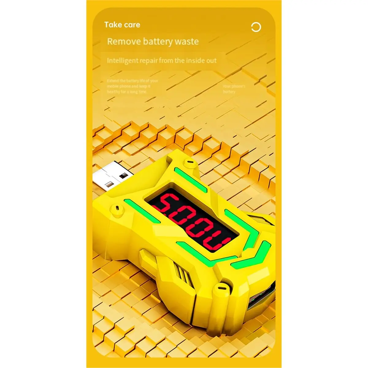 goodidea 2PCS Smartphone Battery Repair Portable Battery Repairer for Phone Restorer Extend Phone Laptop Tablet Battery Life