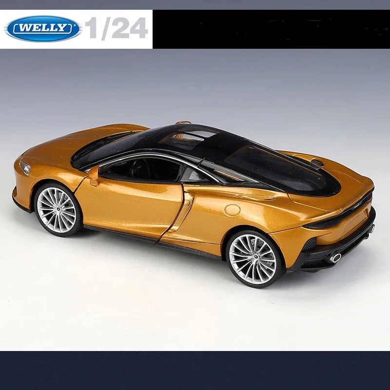 WELLY 1:24 Mclaren GT  Simulation Alloy Car Model  - Ideal Children's Toy and Collectible Gift