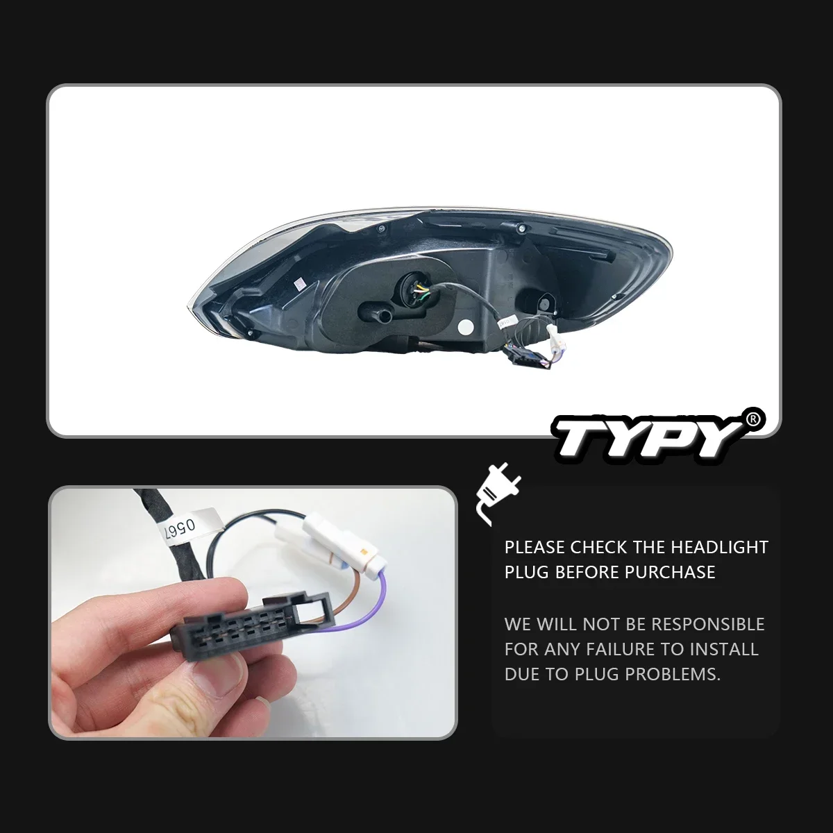 

TYPY New LED Tail Lamp Upgrade Modified For VW Scirocco LED Taillight 2009-2014 Dynamic Signal Tail Lamp Auto Accessories