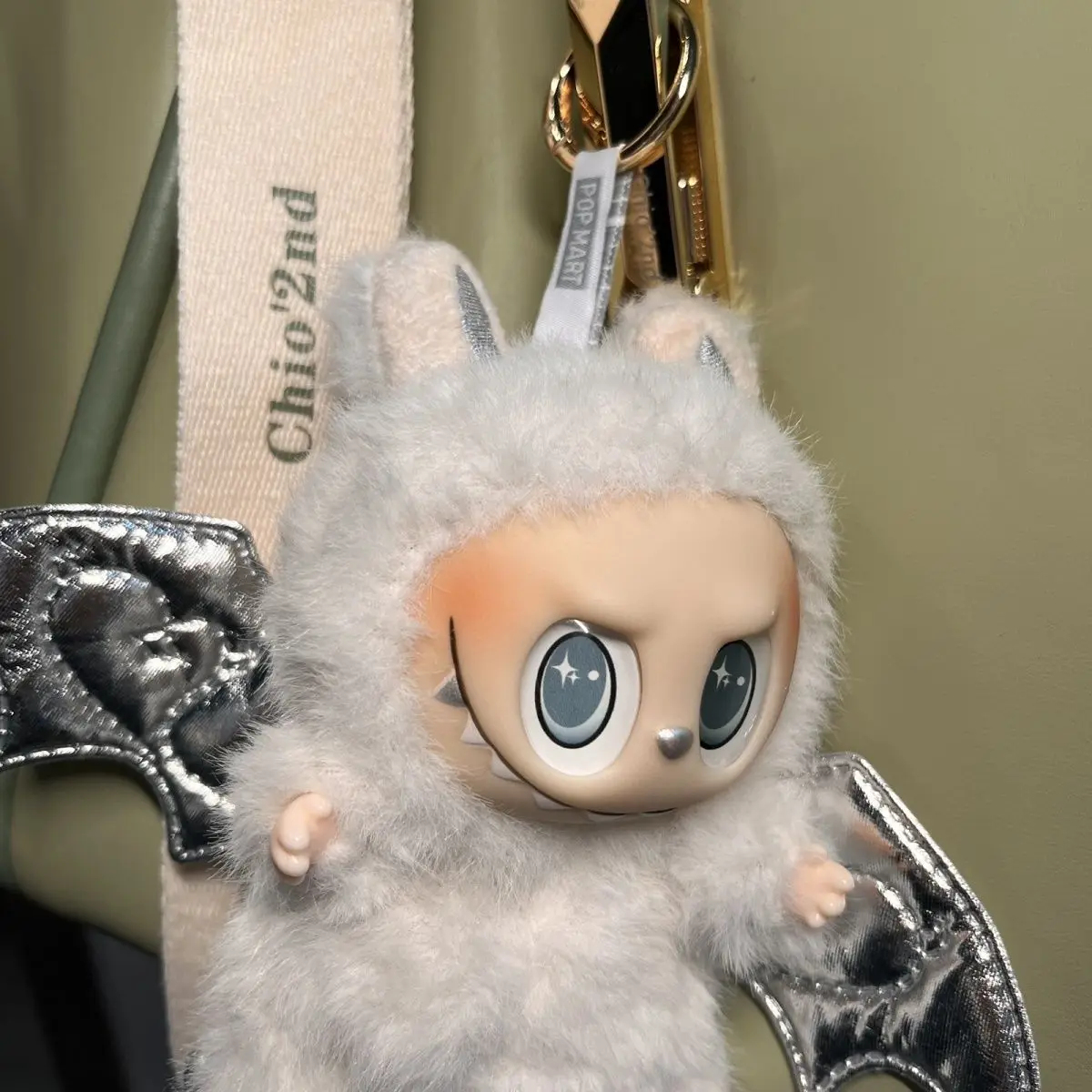 Hot Sale Monster Labubu Zimomo Angel Diy Doll Figure Vinyl Pendant Doll Model Toy Replica Toy Room Decoration Birthday Gifts