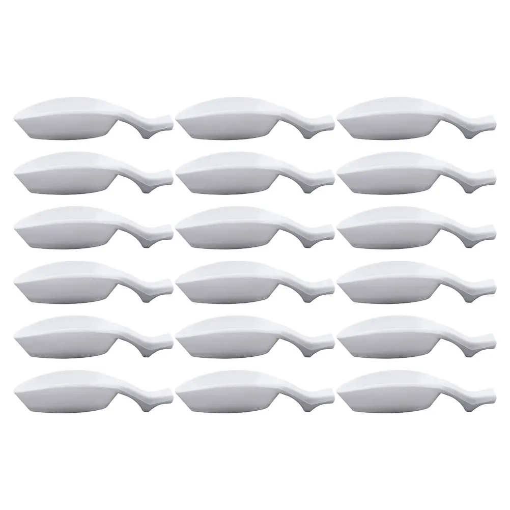 

20Pcs Ink Dish Multifunctional Brush Rest Plastic Holder for Calligraphy Painting Ink Storage Supplies Paint Brush Stand