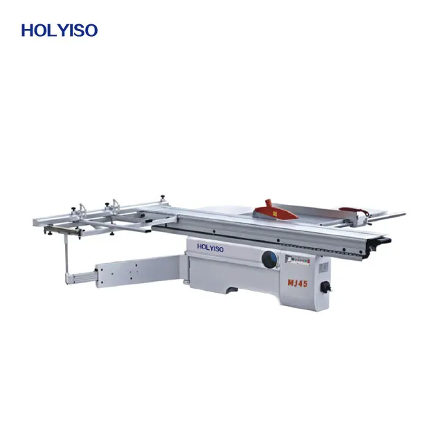 High Precision MJ45 Woodworking Cutting Machine Wood Panel Saw Slide Table Saw Machine for Plywood