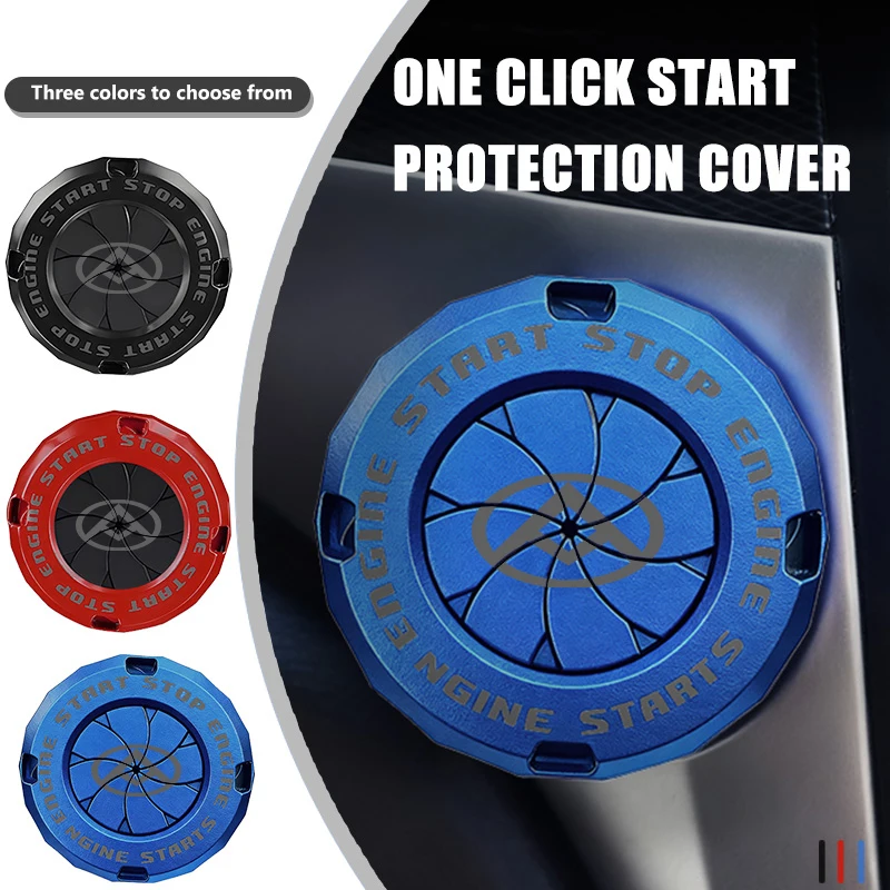 Copertura Decorativa Per Pulsante Di Avviamento Auto One-Touch Per Maxus Edeliver 9 D90 Pro T90 Ev V90 MIFA7 MIFA9 G50 Plus-image
