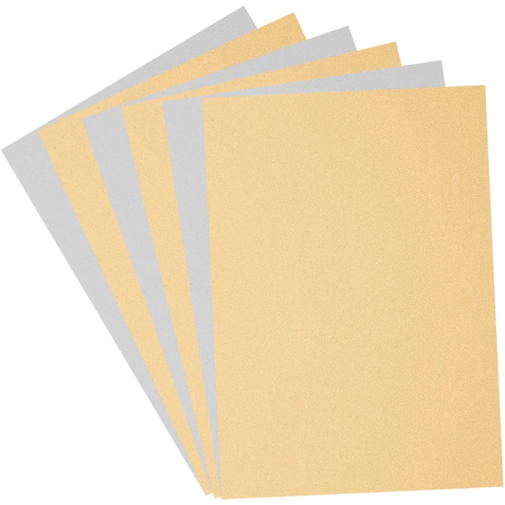 

6pcs Pearlized Metal Blanks Sublimation Aluminum Board Smooth For Party Home Decor Wall Sign Craft Diy Printing Sheets Art