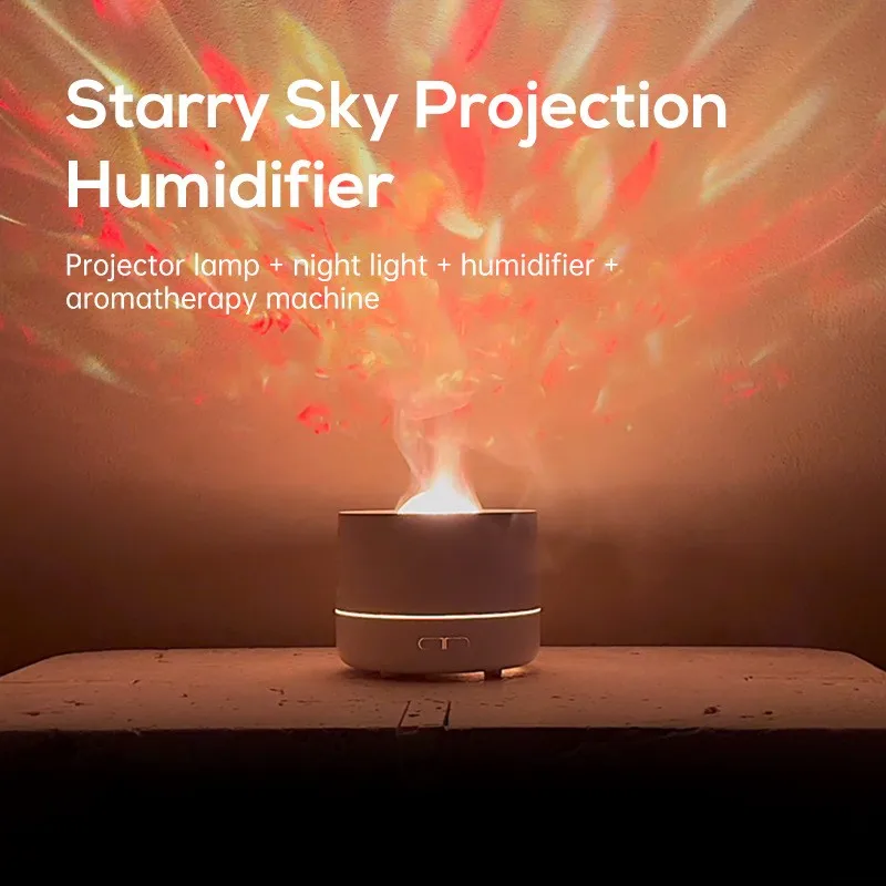 A94E-Gift Desktop USB Starry Sky Projector Aromadiffuser