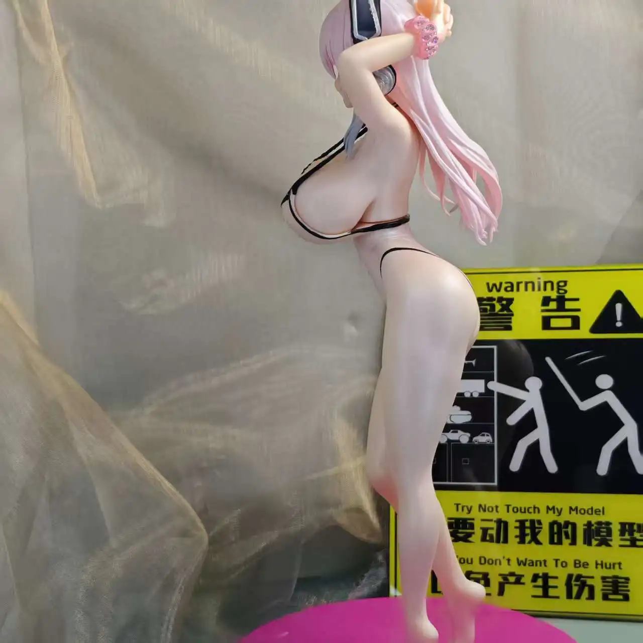 ฟิกเกอร์อนิเมะ Sonizi ชุดว่ายน้ำสาวสวย งานแฮนด์เมด ของสะสม โมเดลตกแต่ง พร้อมอุปกรณ์เสริมสำหรับแฟนคลับ