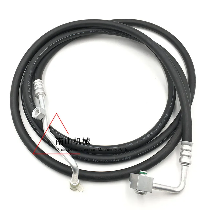 1PCSExcavator for CAT E324D 329D 330D 336D 345D 349D Air Conditioning High-Pressure Low-Pressure Pipe Cooling Network Management