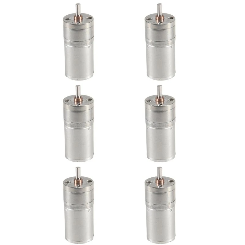 AT51 6X 25GA-370 DC 12V Mini Gear Box Motor Speed Reduction Geared Motor For Electronic Lock(300RPM)