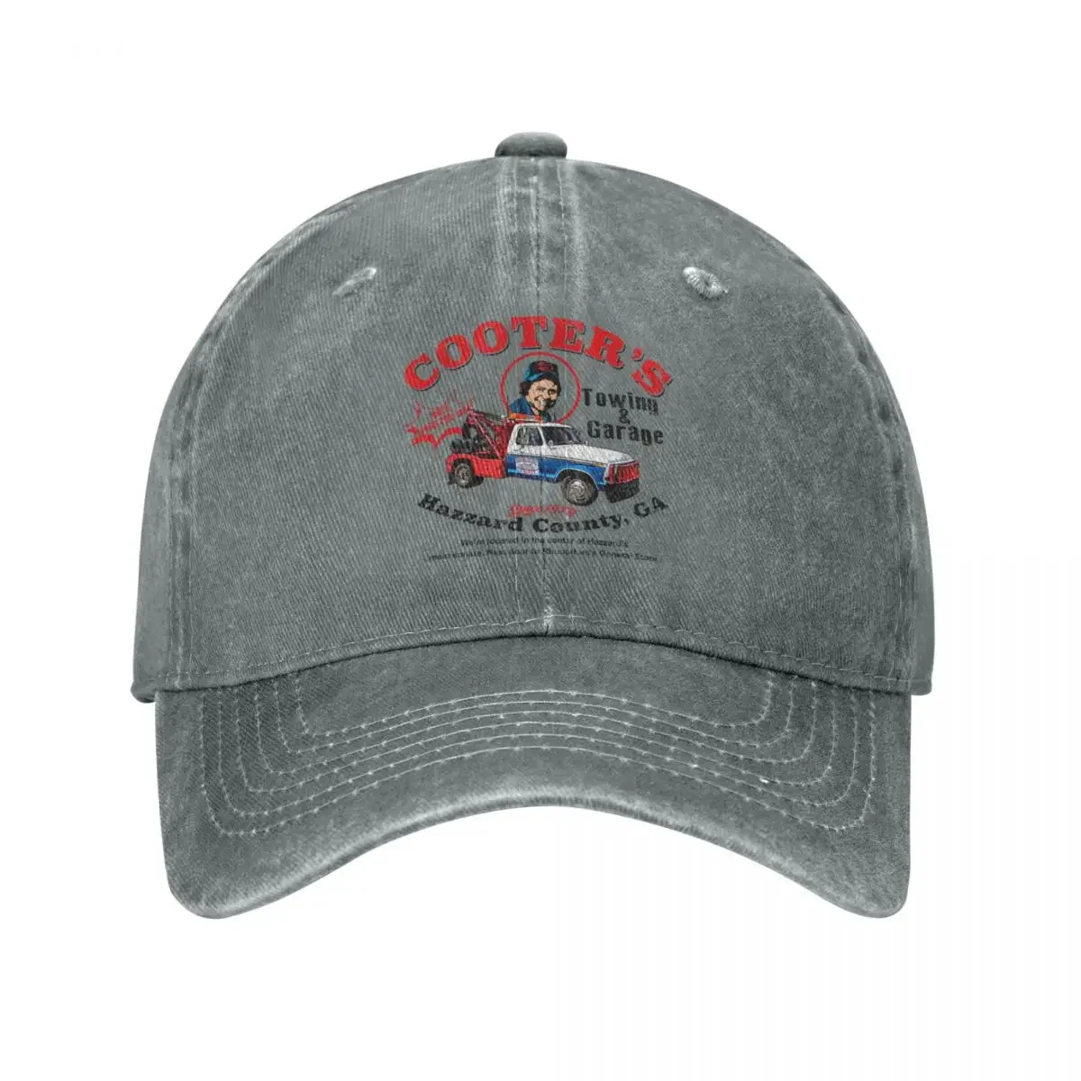 Cooter's Towing Worn Hazzard County Cap Cowboy Hat Brand Man Caps Fishing Hat Men's Baseball Cap Women's