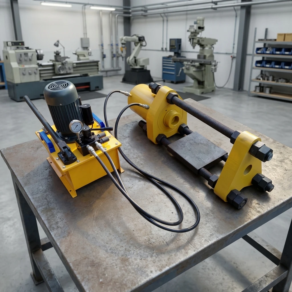 Hydraulic Track Dismantling Machine Pressing Machine for Excavator Bulldozer Digger Crawler Chain Maintenance