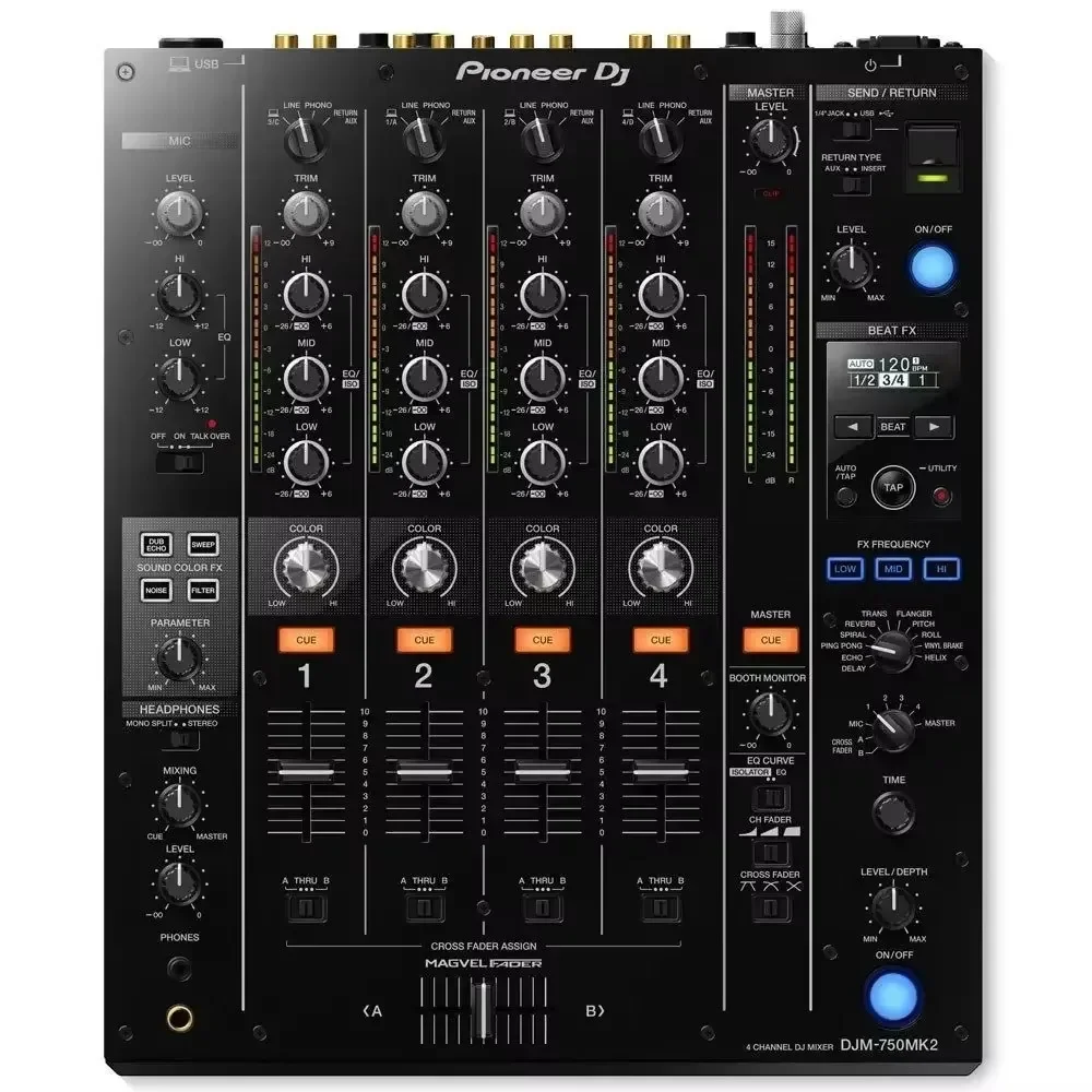 

NEW DISCOUNTS SALES Pioneer DJ DJM-750MK2 4-channel DJ Mixer