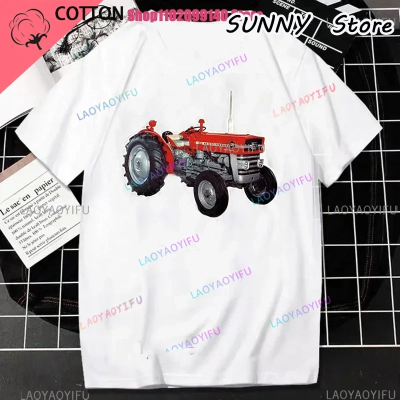 Hot sale men streetwear t shirt fashion tshirt Massey Ferguson 135 Vintage Tractors s New Funny summer Top Tees men clothing