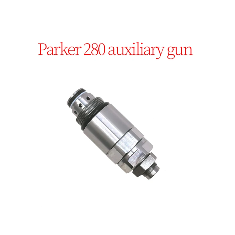 

Excavator Accessories Construction Machinery Parts Suitable for Parker 280 Auxiliary Gun Valve (Length: 96mm, Thread: 30mm)