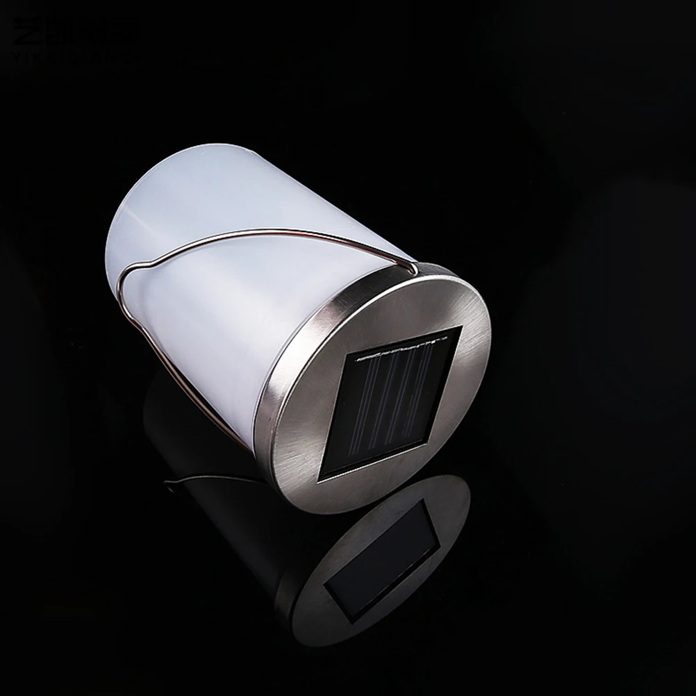 

Solar Powered Cylindrical Lamp LED Waterproof Outdoor Yard Lantern Garden Decoration Night Light Solar Lighting Solution