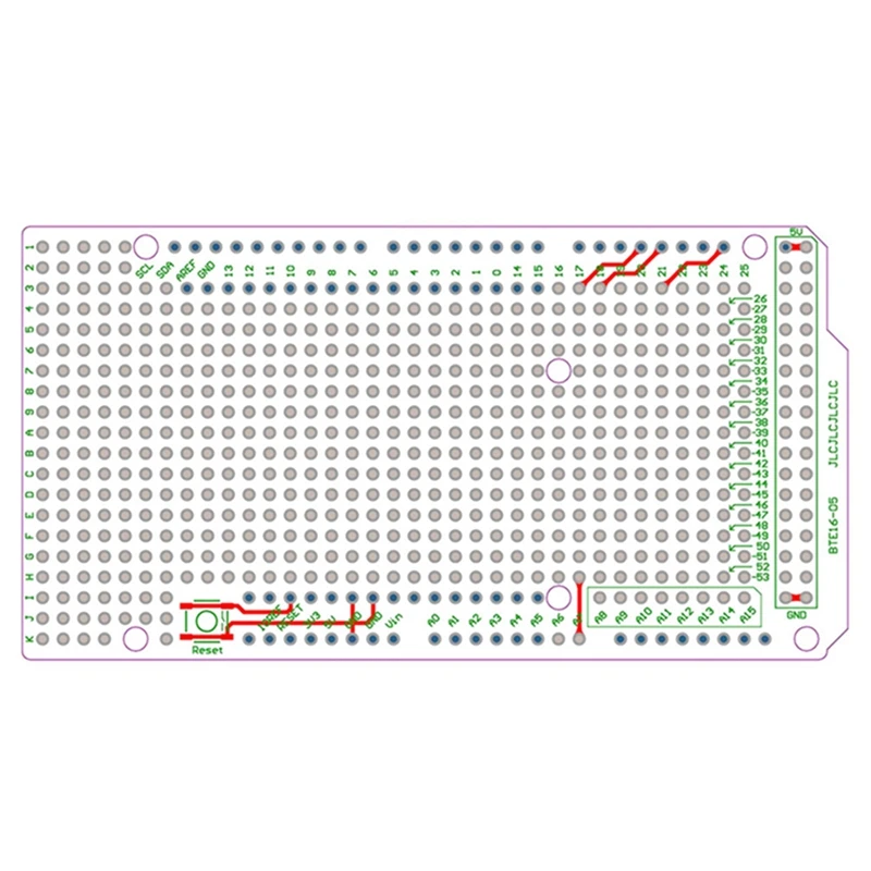 Prototypowa płytka drukowana do Arduino MEGA 2560 R3 płytka shield DIY Drop Shipping Support — zdjęcie 6