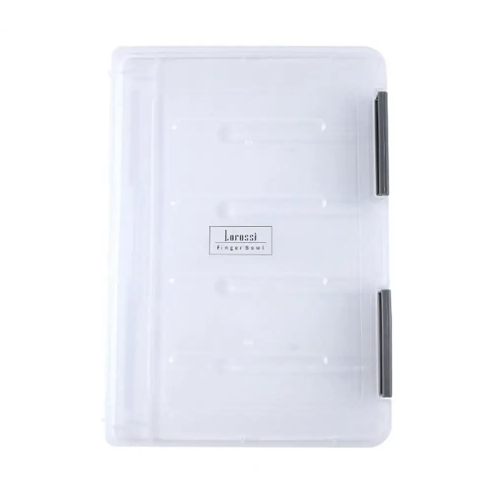 Durable Clear Empty Press on Nail Packing Box Nail Display Box Environmental Friendly  Storage