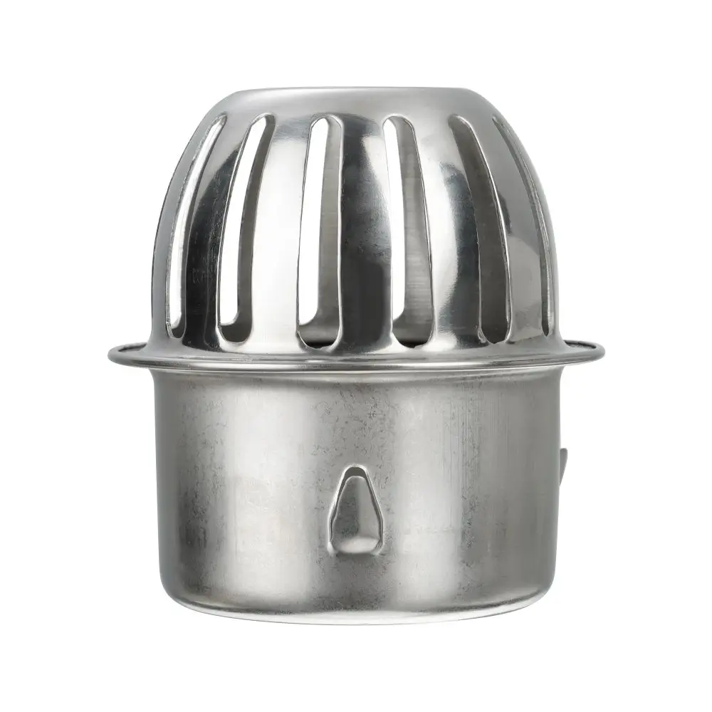 Outdoor Round Stainless Steel Roof Floor Drain Balcony Drainage Cover Drainage Plumbing Fitting Rain Pipe Cap