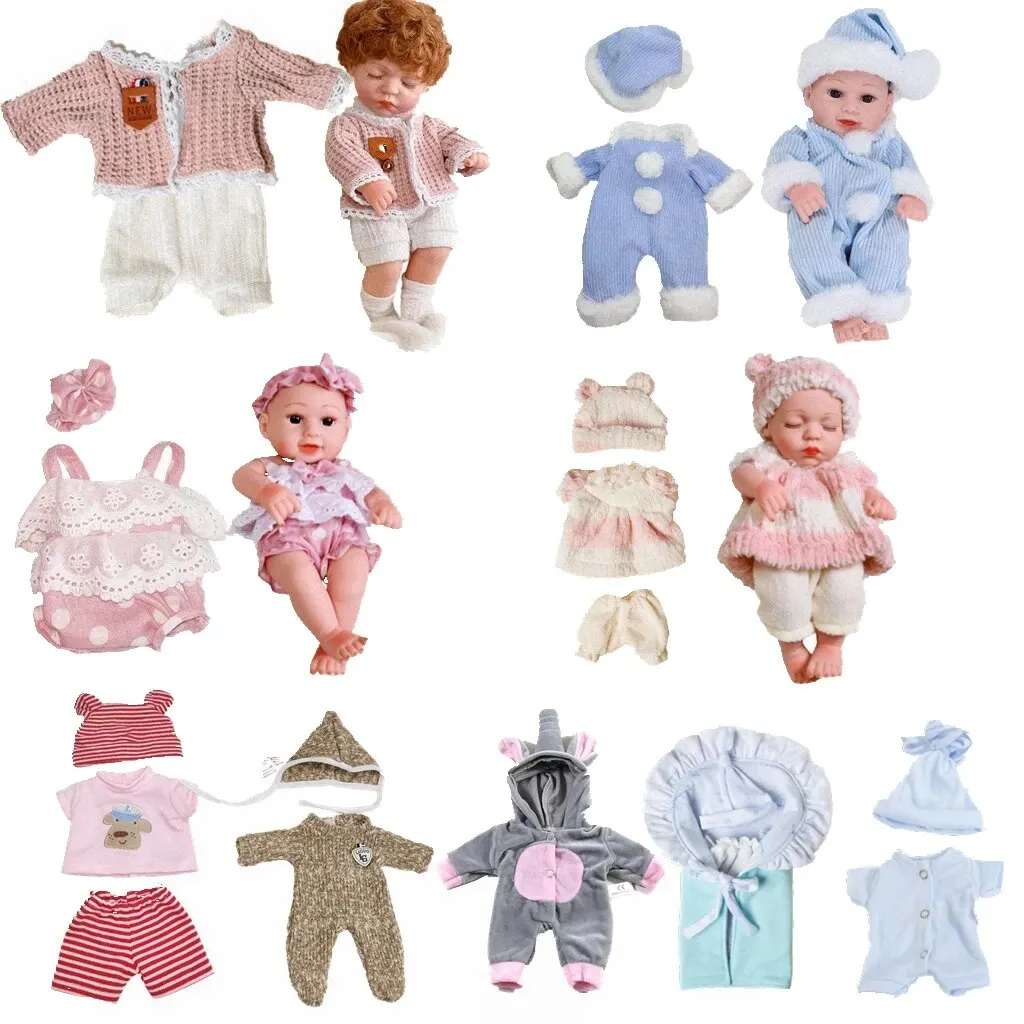 Doll Clothes for 30cm Doll Dress Jumpsuit Doll Clothing Accessories American Doll Accessories Fit For 12inch Baby Doll DIY Toys