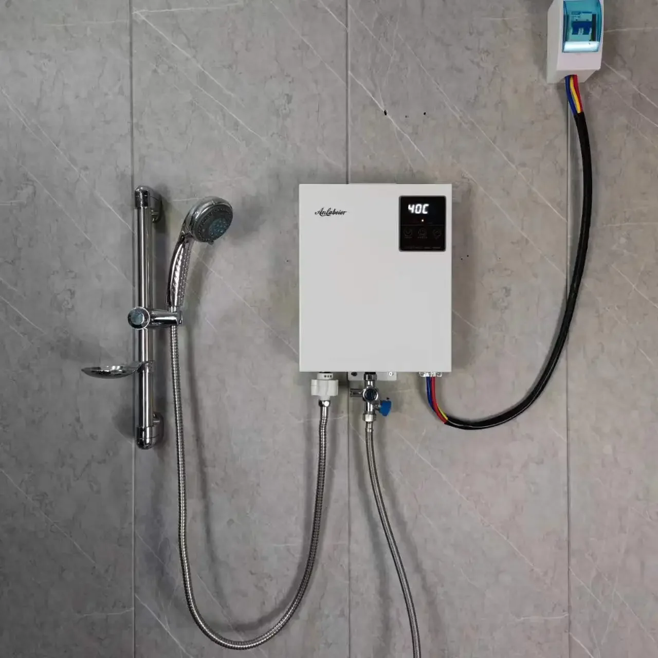 Winter Ice Bath220V 240V 9000W 13000W Ss 304 Heating Element Household Electric Hot Water Heater Tankless Water Heater