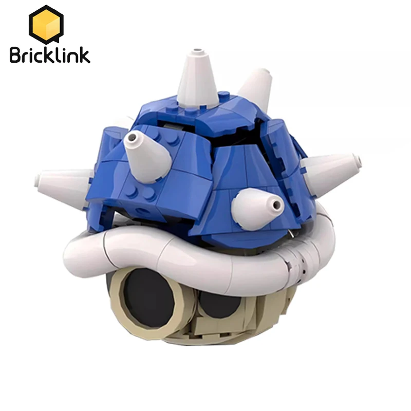 

Bricklink MOC, игры, аниме-фигурки, 40787, картинг, колючая ракушка, черепаха, наборы моделей, сделай сам, креативные строительные блоки, детские игрушки, Рождественский подарок