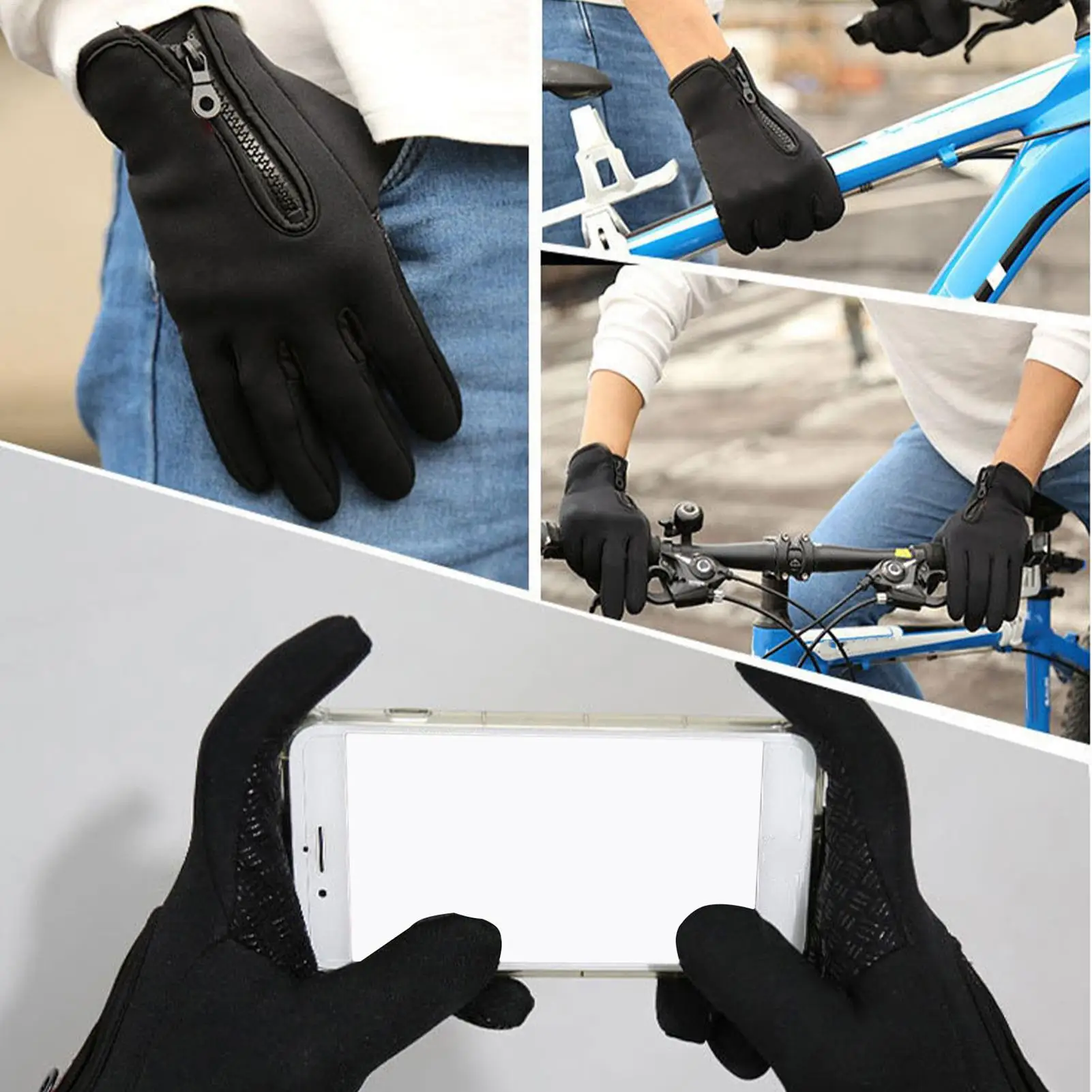 

Heated Motorcycle Gloves Heated Riding Gloves Hand Warmer Touchscreen Mittens Rechargeable For Winter Men Women Motorcycle
