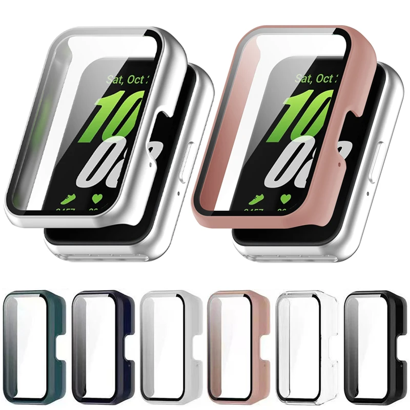 Coque de protection d'écran PC pour Samsung Galaxy Fit3 Fit 3 SM-R390, étui de protection, couverture complète, cadre de Film trempé