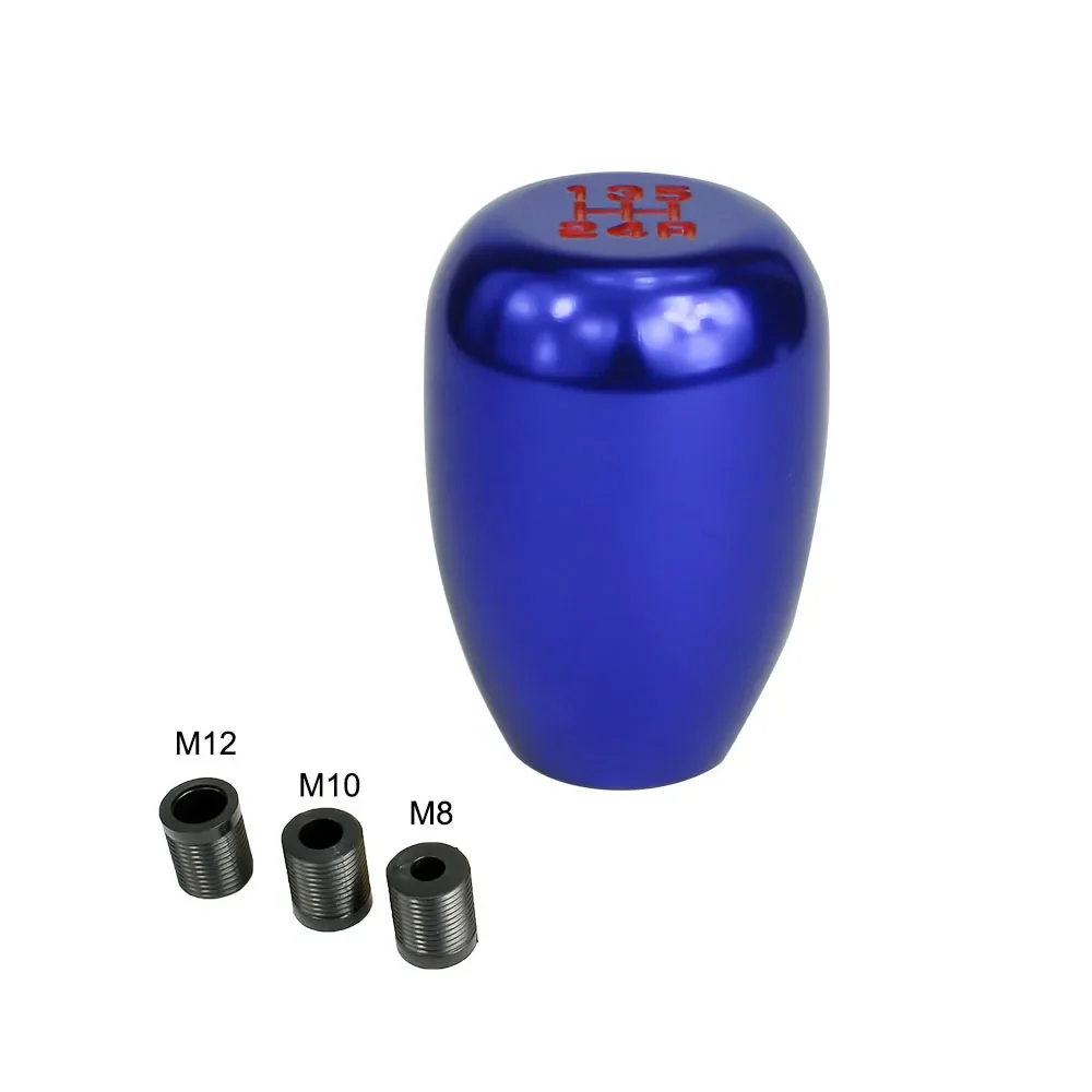 Racing universele versnellingspookknop, 5-speed, handgeschakelde versnellingspook, aluminium versnellingspook, algemene Motors versnellingskop interieuronderdelen
