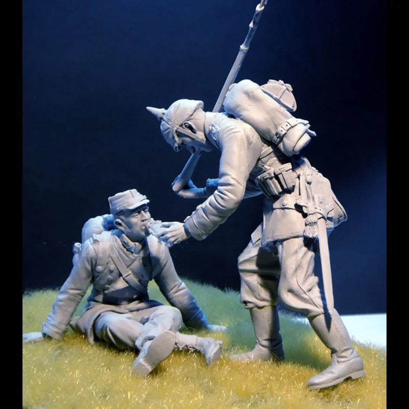 

1/16 resin soldier model GK - military theme - unassembled and unpainted DIY kit - 650