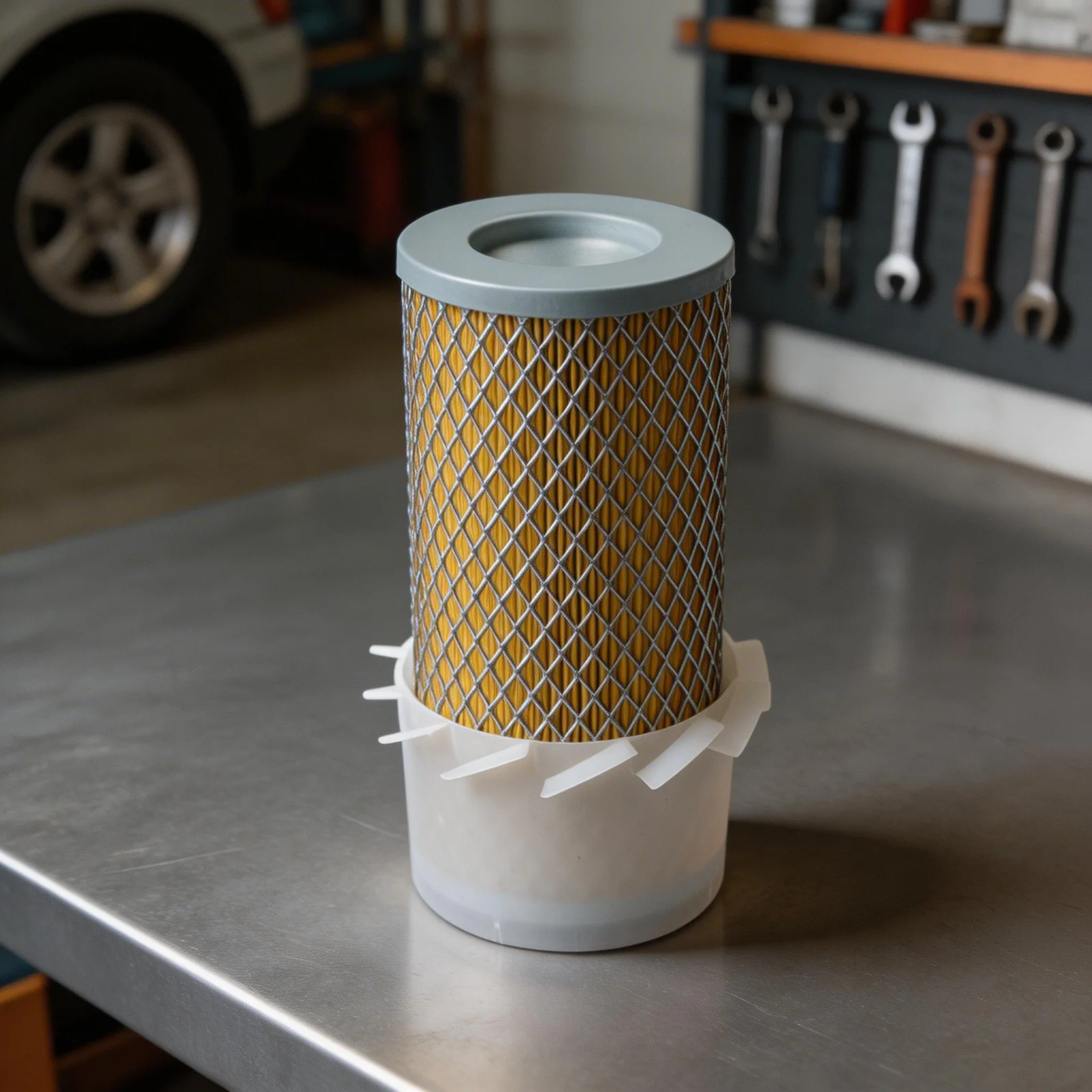 For Kubota Air Filter for D1005 D905 D1101 D1102 D1301 D850 D1302 D1402 V1100B Models Suitable for Compact Tractors