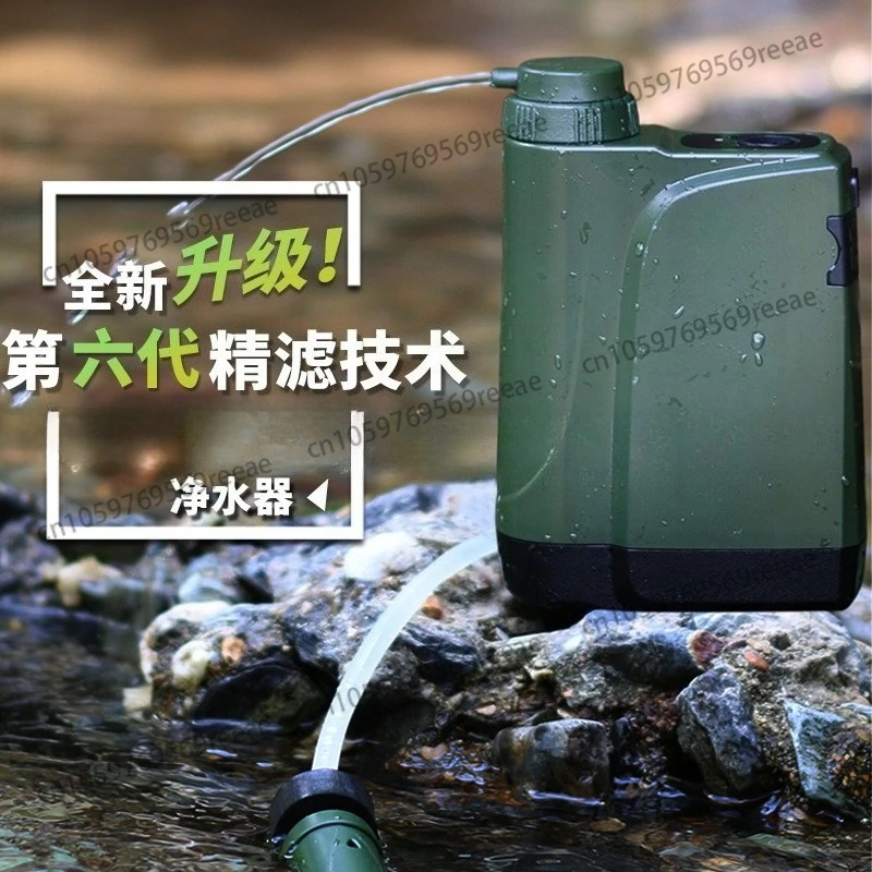 Portable Camping Filter Survival Water Dispenser Outdoor Water Purification Equipment L800 Water Purifier view 2