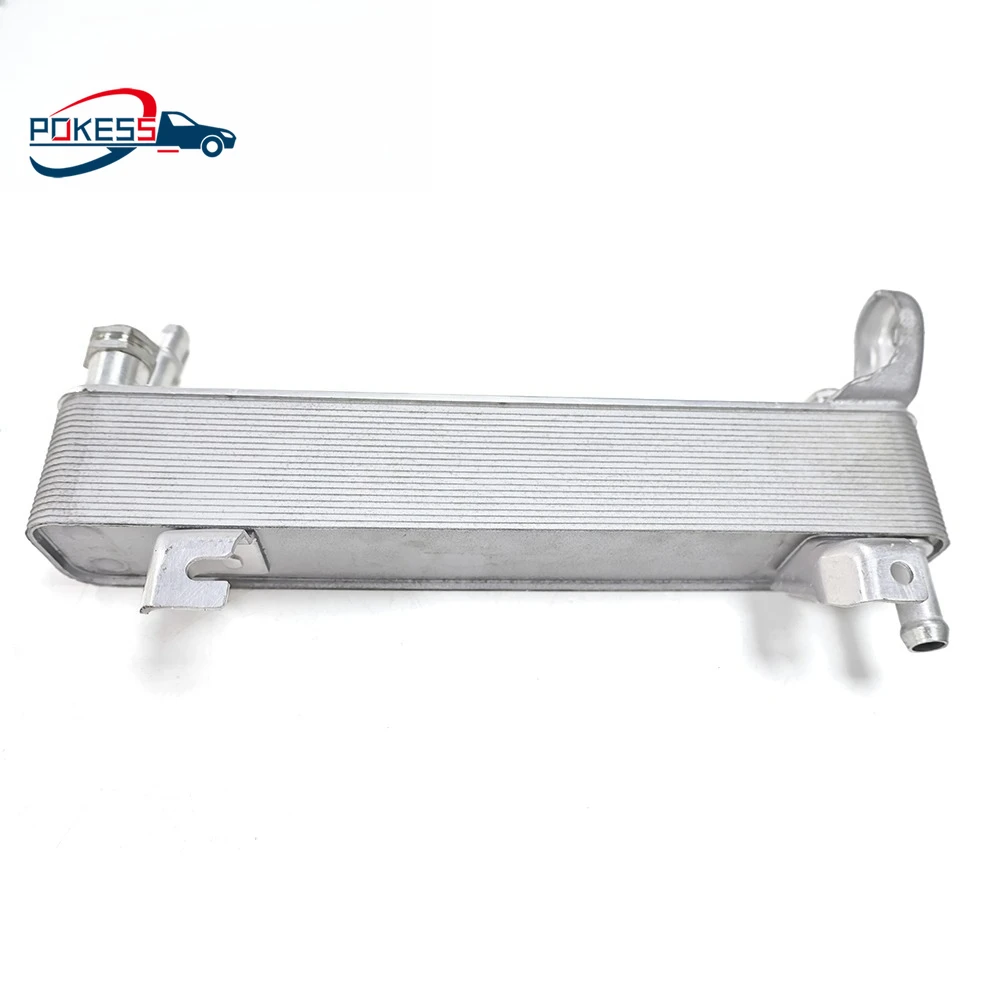 

Oil Radiator Assembly JL3Z7A095A Transmission Oil Cooler for Ford F150 18- 5.0L 3.5L 2.7L Engine Lubrication System