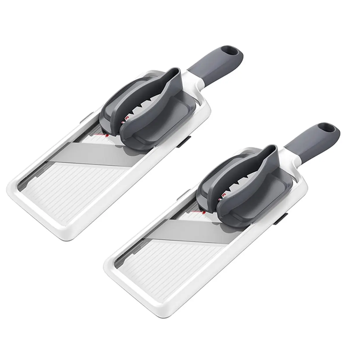 2026 New Multi Handheld Mandoline Slicer with Adjustable Stainless Steel Blade Kitchen Veggie Chopper Cheese Grater