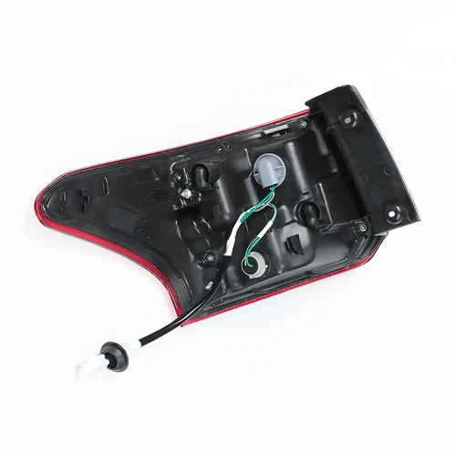 Imagen 2 del producto Para Mitsubishi Outlander PHEV 2016 2017 2018 LED luz trasera de freno luz de parachoques trasero lámpara de señal de giro de advertencia accesorios de coche