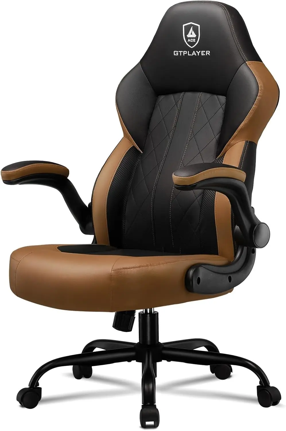 

Video Gaming Chair, Ergonomic Gaming Chair With Flip-Up Armrests, Comfortable Desk Chair With Adjustable Height, Computer Chair