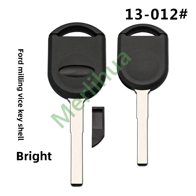 FOR Ford Car Empty Spare Vertical‑Milling Chip Key Shell Secondary Replacement Housing Compatible With Edge Kuga Focus