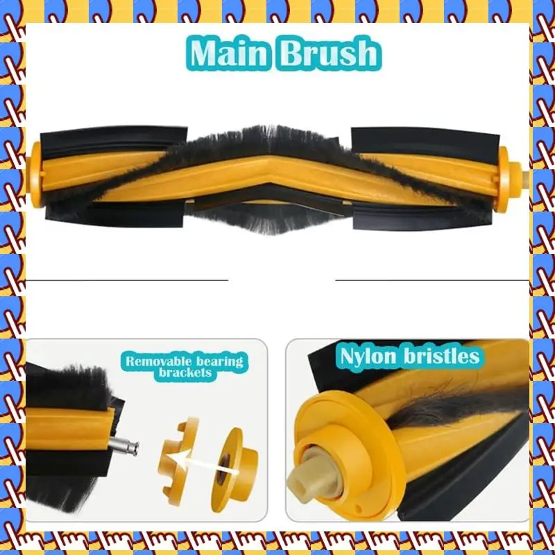 أجزاء المكنسة الكهربائية الروبوتية A20M لـ Yeedi Vac/Vac Station/Vac Max/Vac 2 Pro لملحقات المكنسة الكهربائية الروبوتية Ecovacs OZMO T8