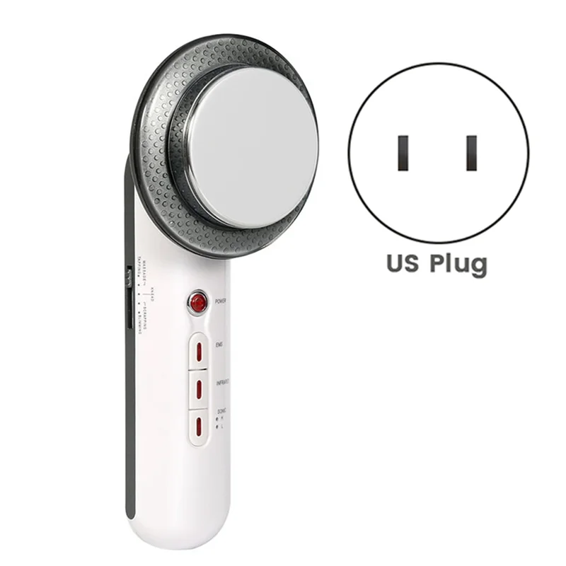 A97G 1 مجموعة الموجات فوق الصوتية التخسيس الموقد الخامس الوجه الجمال الكهربائية آلة رفع الوجه ABS + الفولاذ المقاوم للصدأ الولايات المتحدة التوصيل