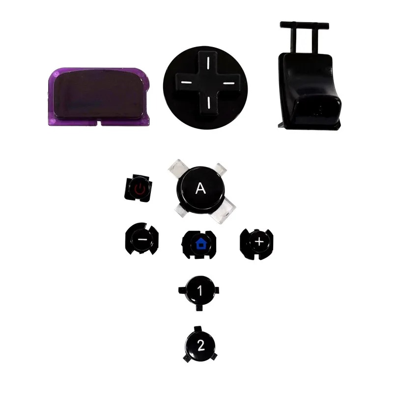 Botões ABS para Wii Remote total 10PCS