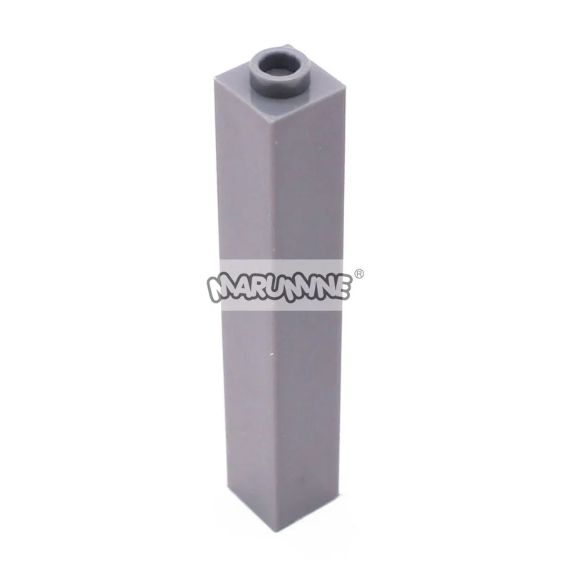 Marumine 20 Stück MOC-Steine 2453 1 x 1 x 5 hohe Würfel, klassische Bausteine, Stadthaus, DIY-Konstruktion, Großzubehör, Teile