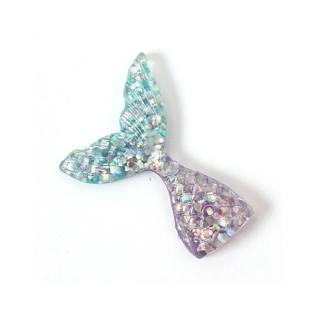 5Pcs Mermaid Fish Tail Fridge Magnet Ecofriendly Resin Apply to Whiteboard Lockers Cabinets Any Magnetic Surface