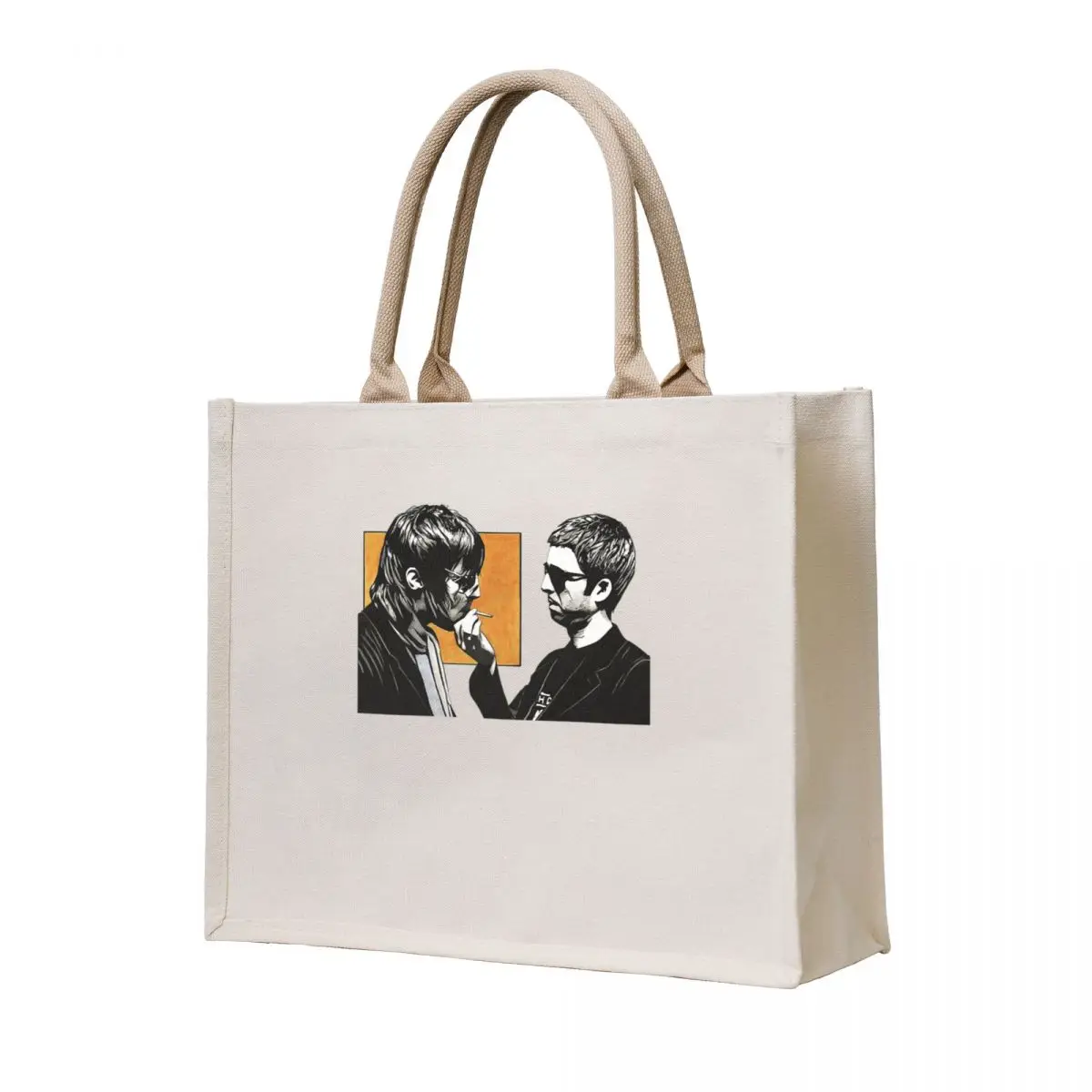 

For Men Women Liam Noel Gallagher Cool Gifts Tote Bag reusable grocery bags cute tote bag custom bags