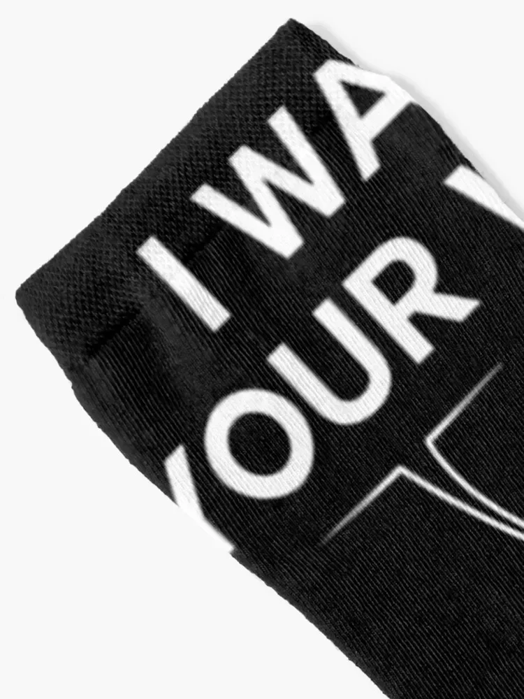 I want your VOICE! Socks Christmas Novelties gym Socks Women Men's