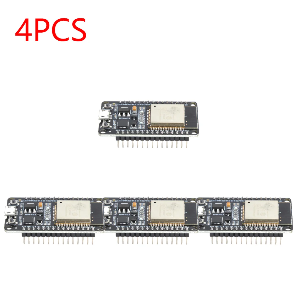 1-6PCS ESP32 Entwicklungsboard WROOM-32D Entwicklungsboard Drahtloses WiFi Bluetooth Extrem geringer Stromverbrauch für Smart Home