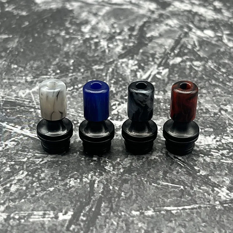 Bocchino resistente al calore con punta antigoccia in resina in acciaio inossidabile 510 diametro interno 2,8 mm per accessorio vape serbatoio RDA RTA