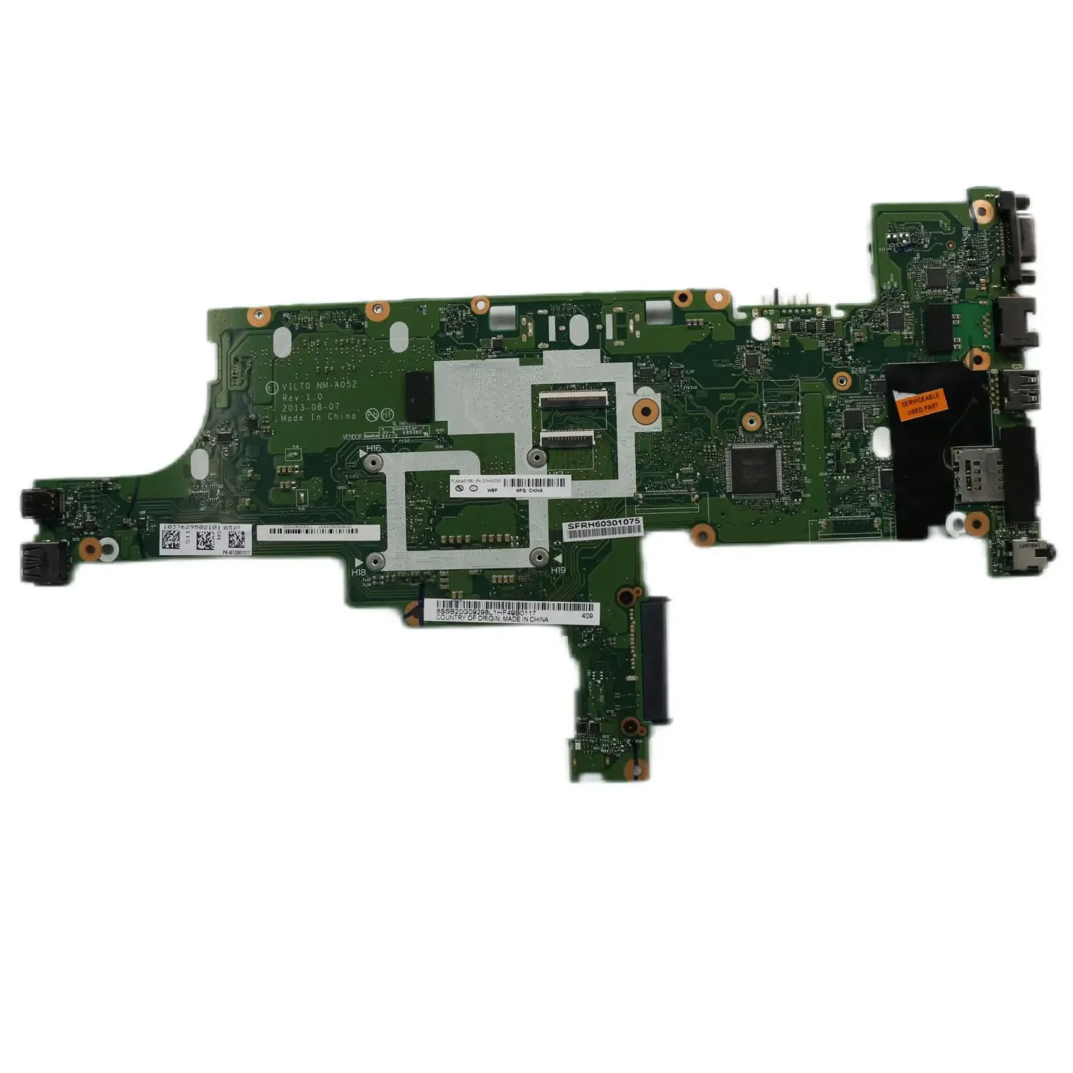 For Lenovo Thinkpad T440S Laptop Motherboard with I5-4210 CPU 4G RAM NM-A052 Main Board 100% Fully Tested