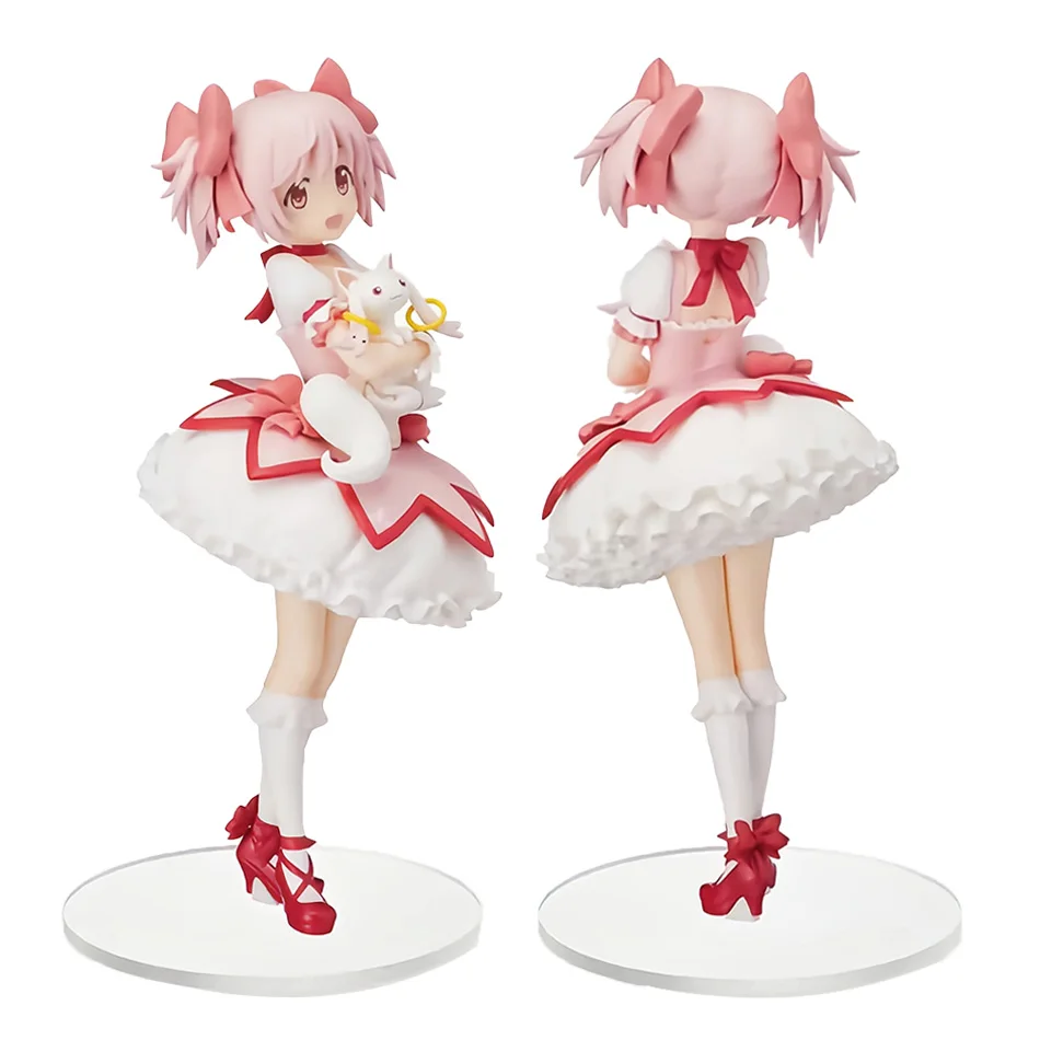 Puella Magi Madoka Magica Kaname Madoka Anime Modelli di personaggi Figurine Ornamenti per il desktop Collezione di giocattoli squisiti Regali Otaku