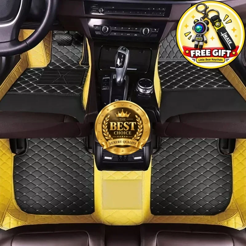 Custom Fit Car Floor Mats for Audi S6 Sedan C8 2019–2025 Waterproof All-Weather Full Coverage Auto Floor Liners Accessories