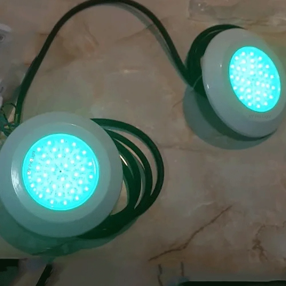 12W RGB LED Pool Light DC12V Bluetooth APP Control Outdoor/Indoor Underwater Scenes,Fountains,Landscapes-Piscina Luz Spotlights