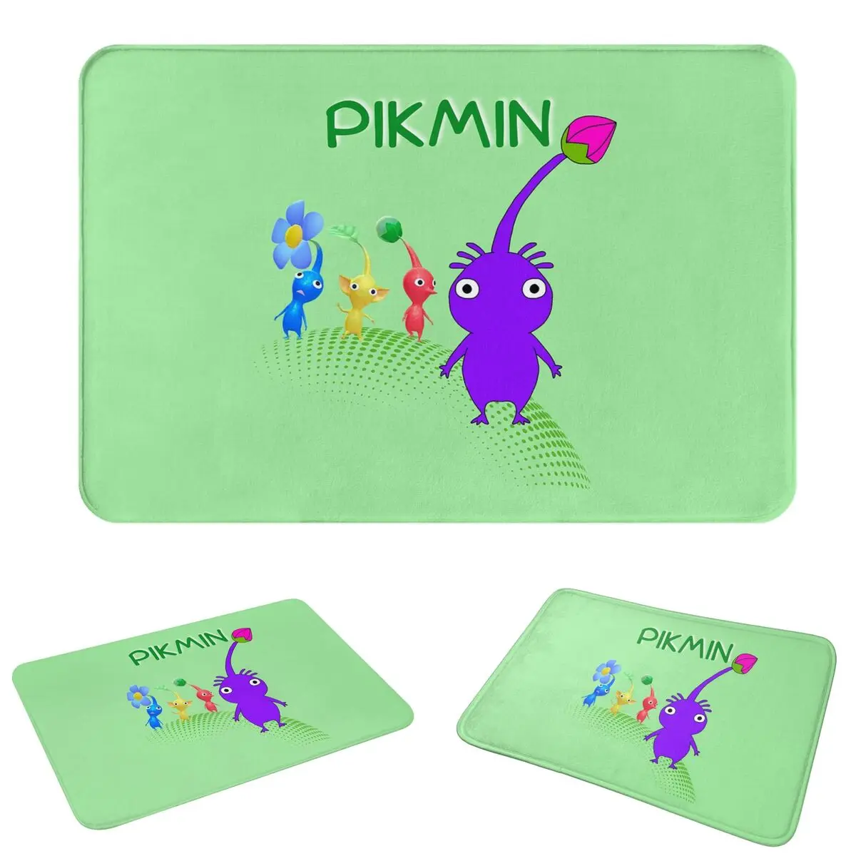 Pikmin Anti-slip Doormat Floor Mat Water oil proof Carpet Rug for Kitchen Entrance Home Bedroom Footpad Mats